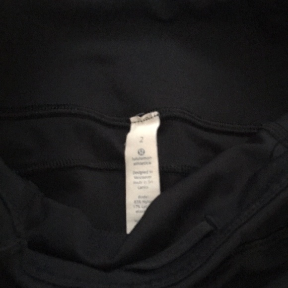 Lululemon Black Capris - Picture 4 of 5